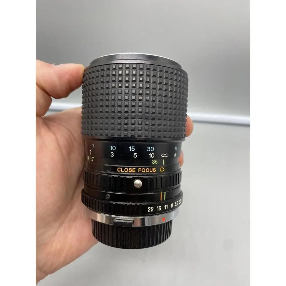 Tokina RMC 55mm 35-105mm 1:3.5-4.3 Zoom Lens 8182129 Japan w/ Bag & Rear Cap